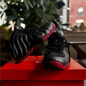 Black and Red Sneakers